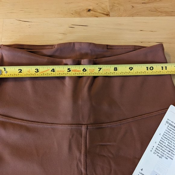 Lululemon - Groove Super-High-Rise Crop 23" (size 4) - Picture 5 of 5